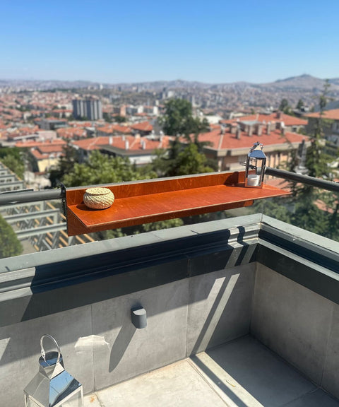 Balcony Railing Bar Table
